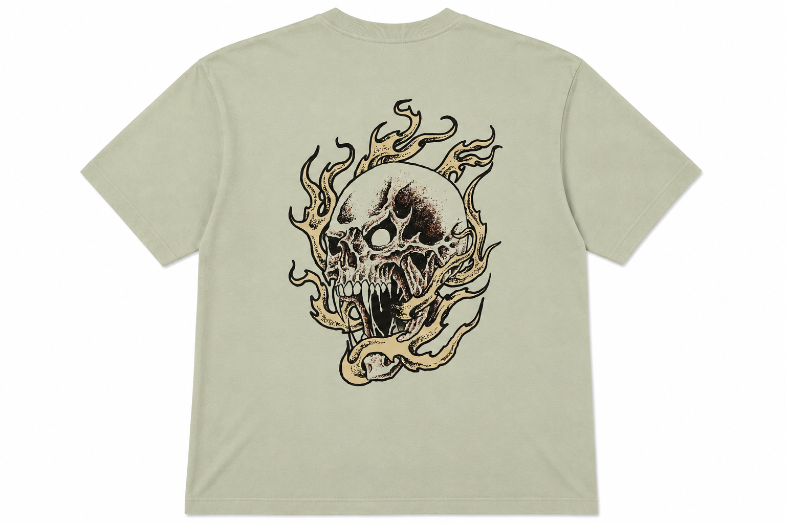 Two skull t-shirt - immagine 2